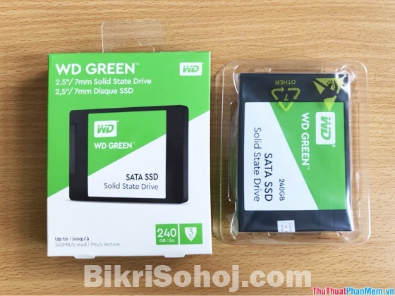 Western Digital Green Chennel Product 240GB SSD